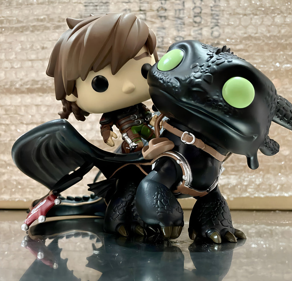 Funko Pop! Rides Hiccup With Toothless #123