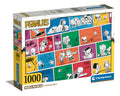 Rompecabezas Snoopy Tiras Comicas 1000 Pz Clementoni Italia