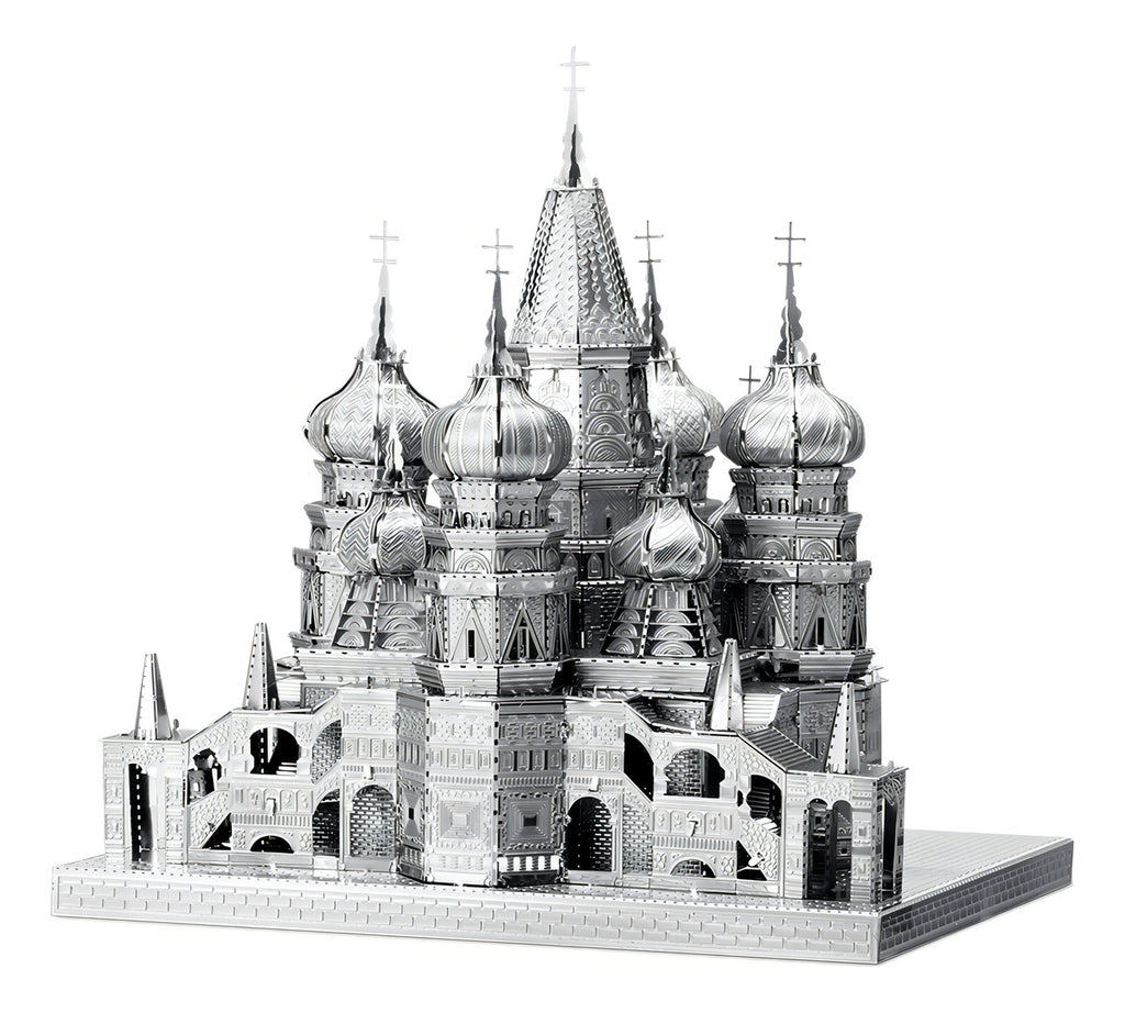 Rompecabezas Metal 3d Fascinations Catedral De San Basilio