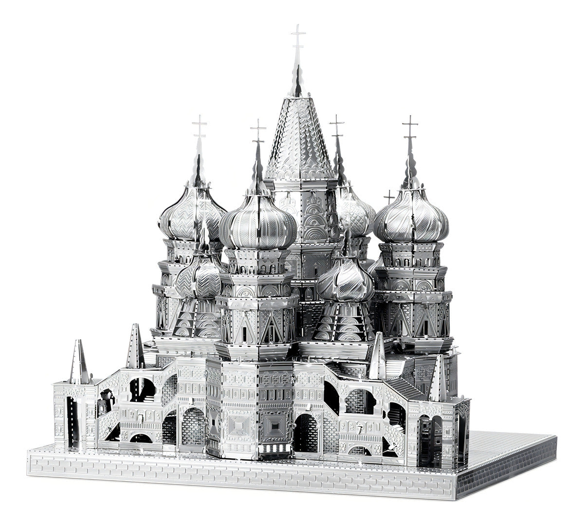Rompecabezas Metal 3d Fascinations Catedral De San Basilio