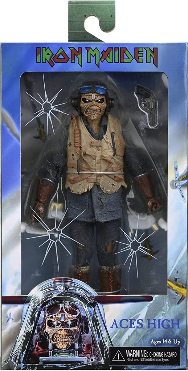 Figura Articulada Eddie Iron Maiden Neca Coleccionable 20cm Pvc