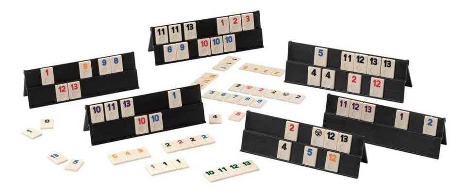 712 Rummi Clasic Extra 6 Jugadores Juego De Mesa De Cayro