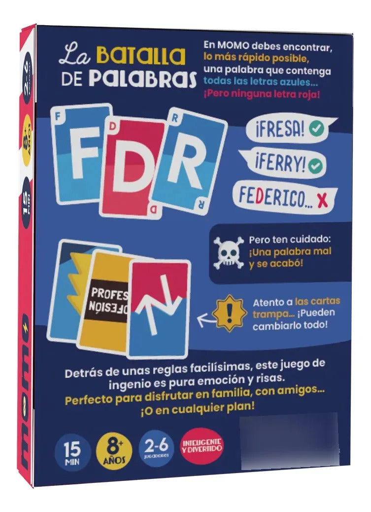 Momo Juego De Mesa Batalla De Palabras Español Asmodee