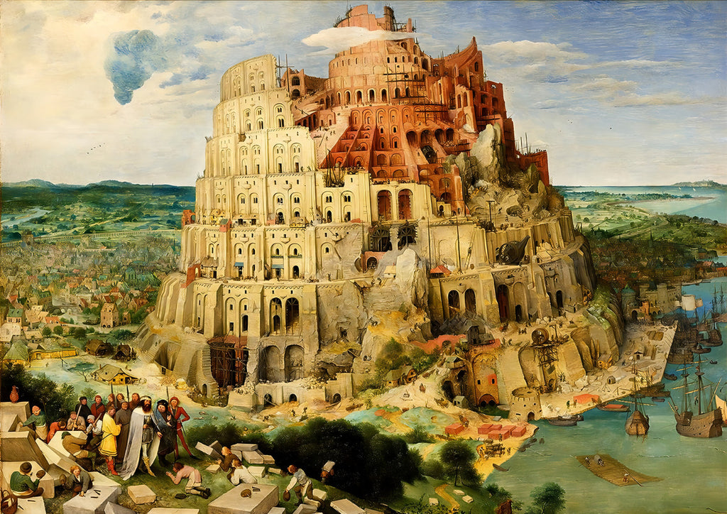 Rompecabezas 1000 Piezas Torre Babel Enjoy