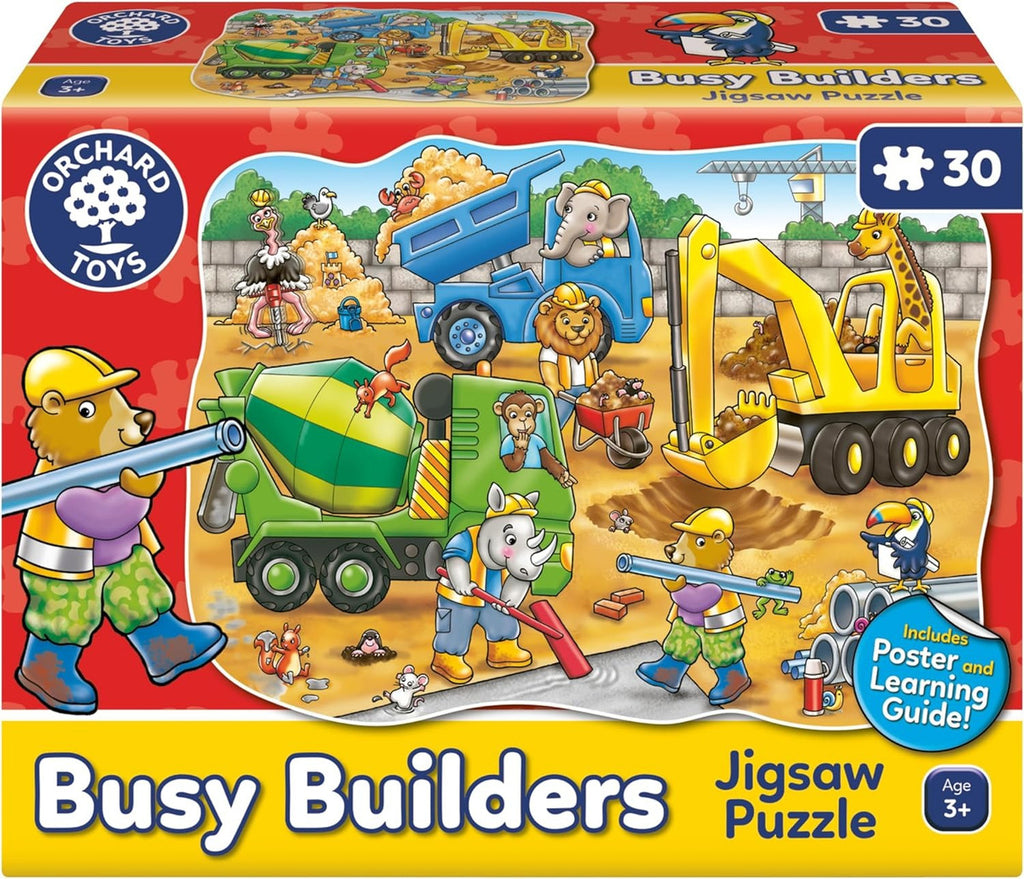 Rompecabezas Gigante Constructores Busy Builders Orchard Toy