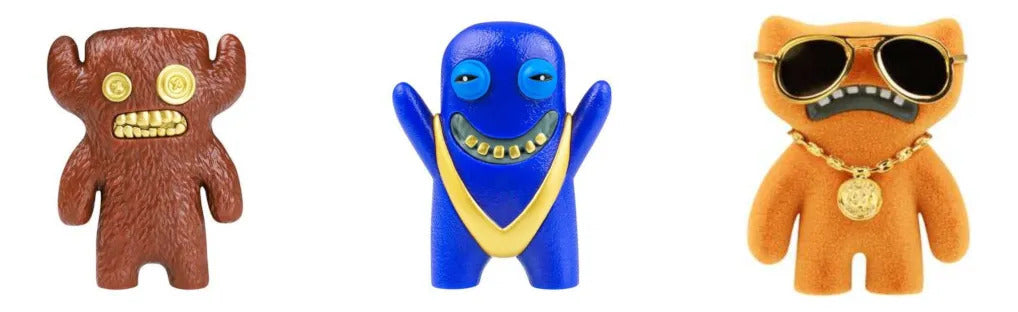 Fuggler Gold Edition 3-pack Figuras Colección  Grump Grumps
