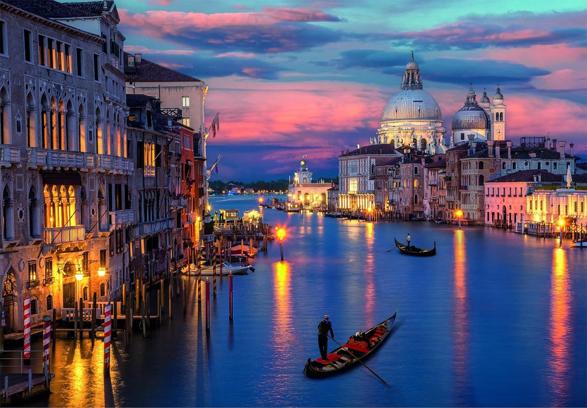 Rompecabezas 2000 Piezas Atardecer En Venecia Clementoni