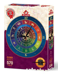 Art Puzzle Reloj Rompecabezas de 570 Piezas Reloj Zodiaco 46 cm de diametro