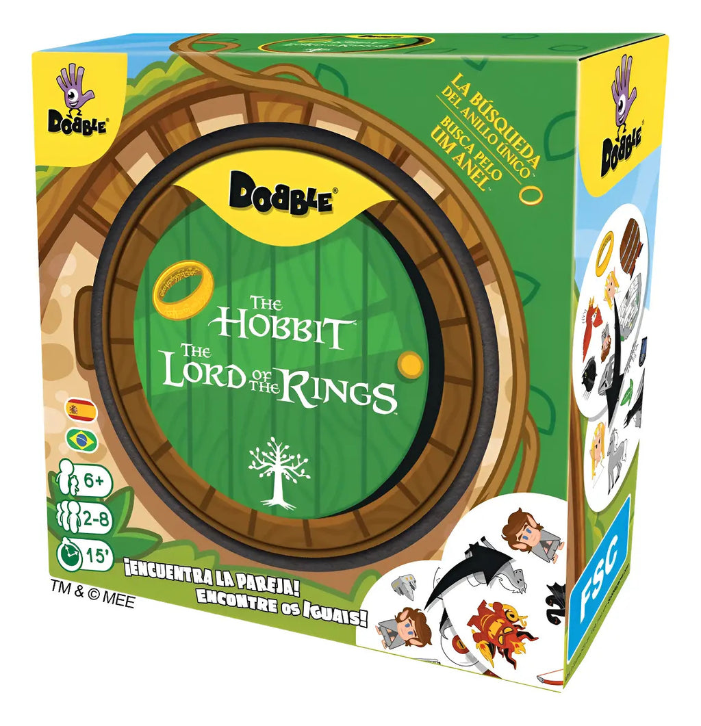 Asmodee Dobble Lord of the Rings Señor de los Anillos DOB029 Portugués