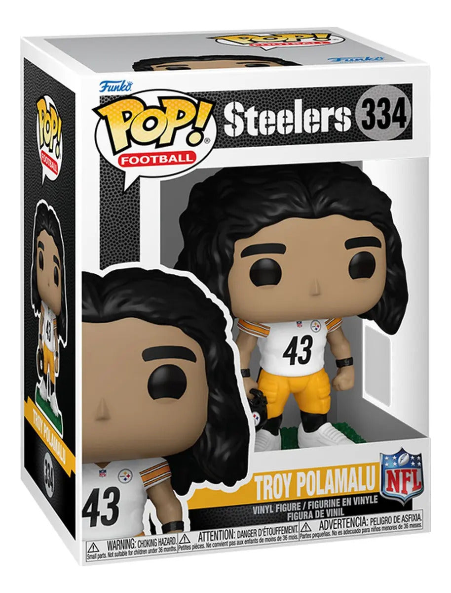 Funko Pop! NFL: Legends Pittsburgh Steelers - Troy Polamalu