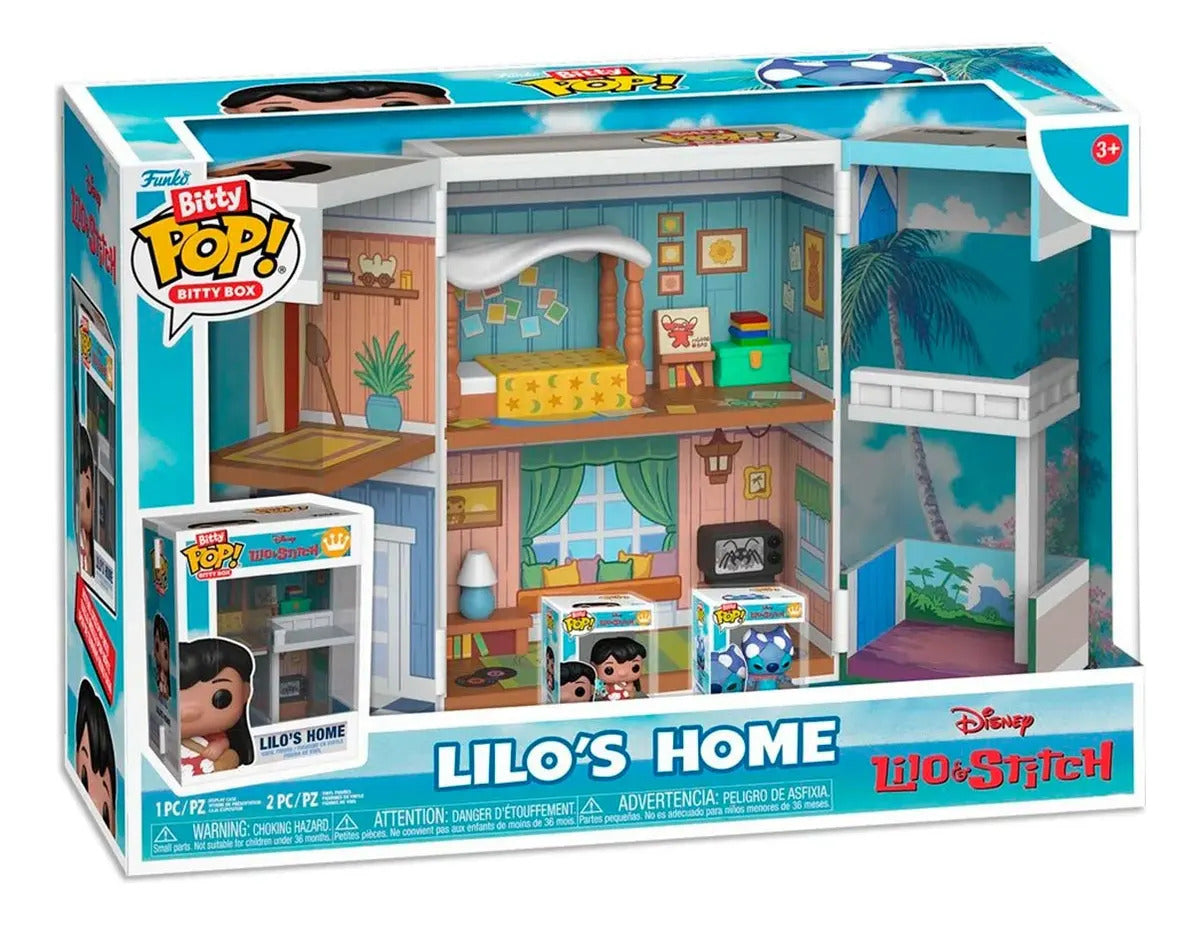 Kit Stitch: Rompecabezas Disney 1000 Pzs + Funko Pop Plush Stitch Como Sebastian + Funko Bitty Box