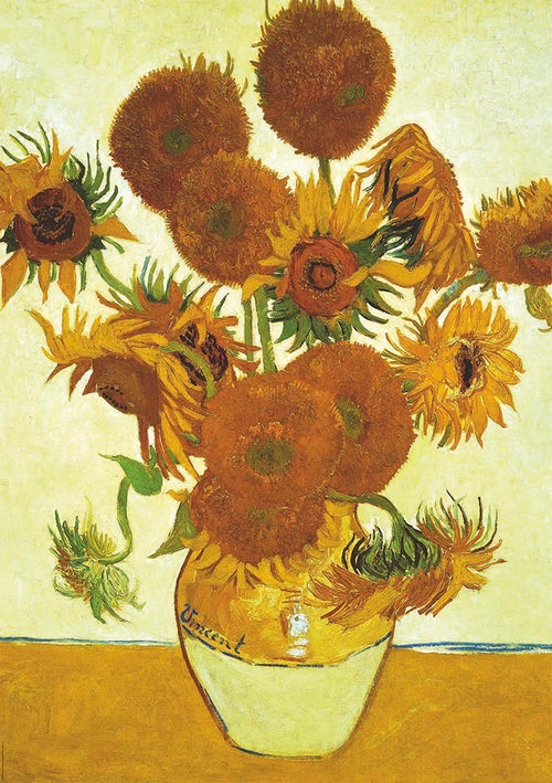 18491 Van Gogh Girasoles Café 2 Rompecabezas 1000 Pzas Educa