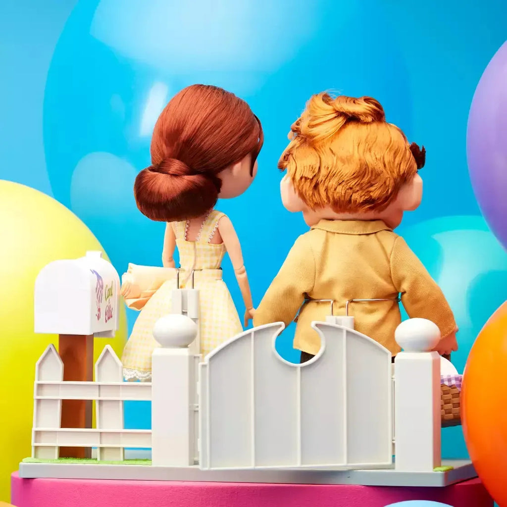 Disney Figuras Up Ellie Y Carl, 15.o Aniversario Limitados