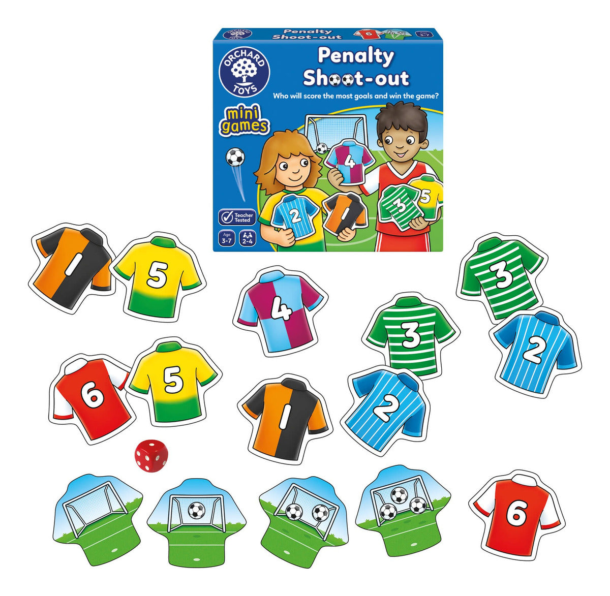 Juego Mesa Mini Game Penalty Shoot Out Football Orchard Toys