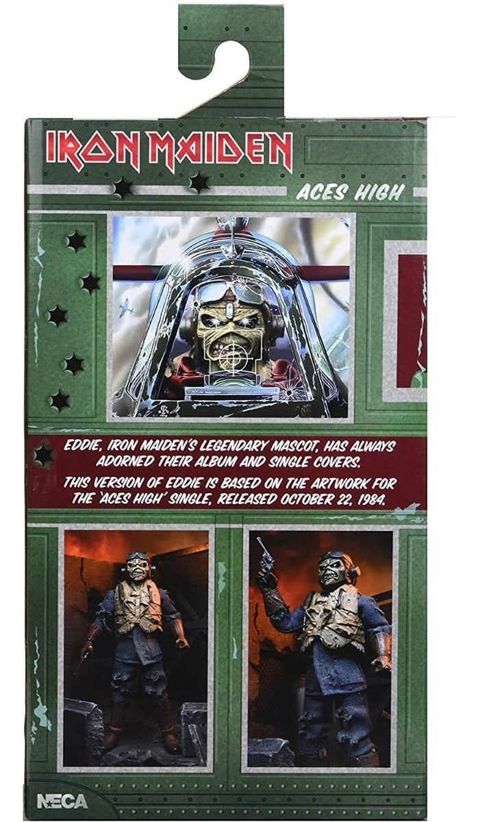 Figura Articulada Eddie Iron Maiden Neca Coleccionable 20cm Pvc