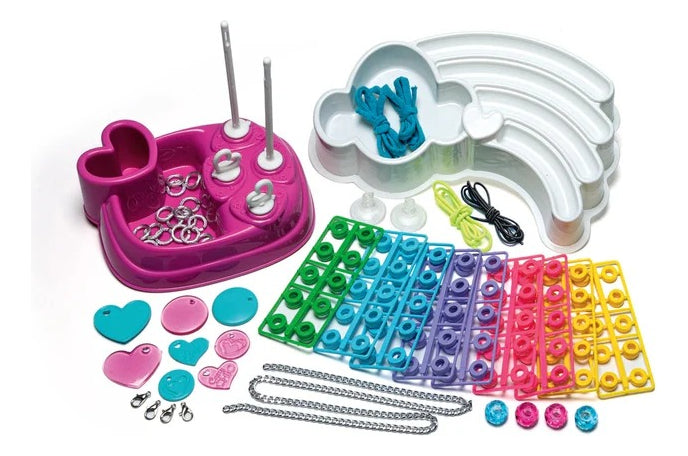 Kit Para Hacer Pulseras Manillas Juguete Niña Joyas Deluxe