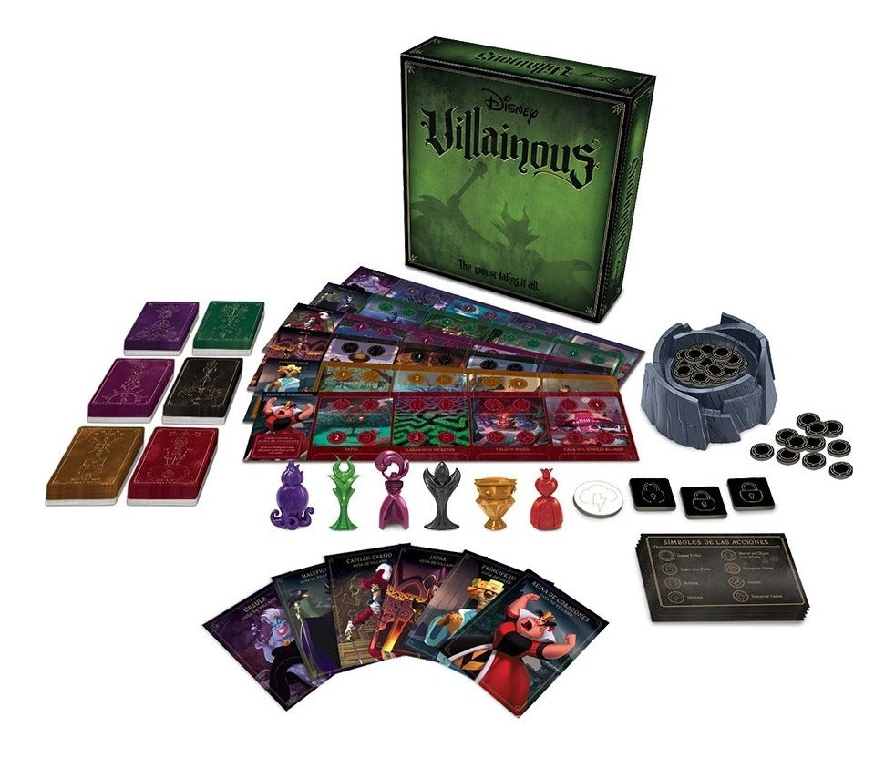 Villanos Disney Juego De Mesa Ravensburger 26276 Villainous