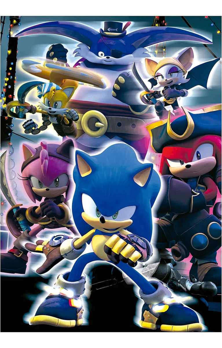 Rompecabezas Sonic Prime  Neon  300 Piezas Educa