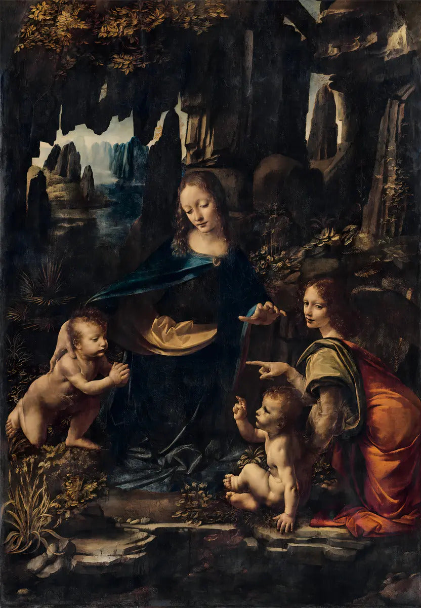 Rompecabezas La Virgen De Las Rocas Da Vinci 1000 Clementoni