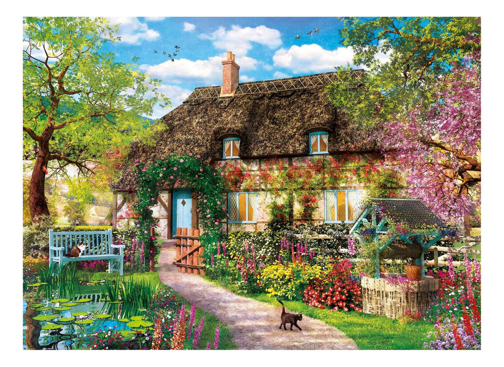 Rompecabezas Clementoni High Quality Collection The Old Cottage 39520 De 1000 Piezas