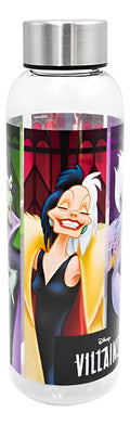 Botella Para Agua Villanas De Disney 600 Ml Con Tapa