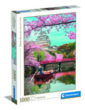 Rompecabezas Castillo Entre Cerezos 1000pz Clementoni Japon