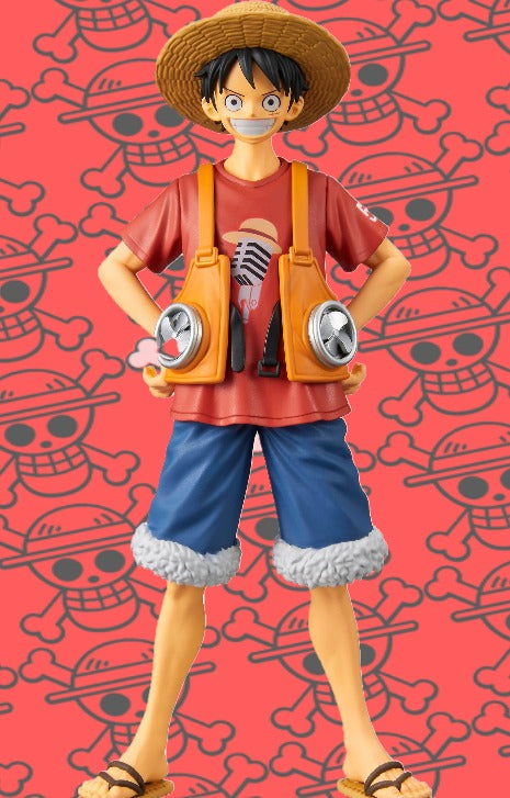 Monkey D Luffy - One Piece The Grandline Men Banpresto