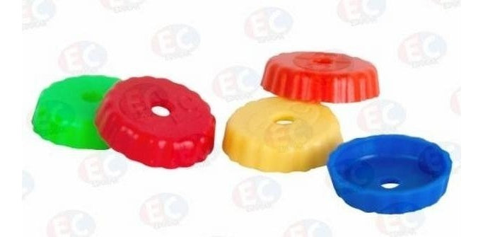 Edu-040 Corcholatas Plástico 120 Piezas Para Contar Eduplas