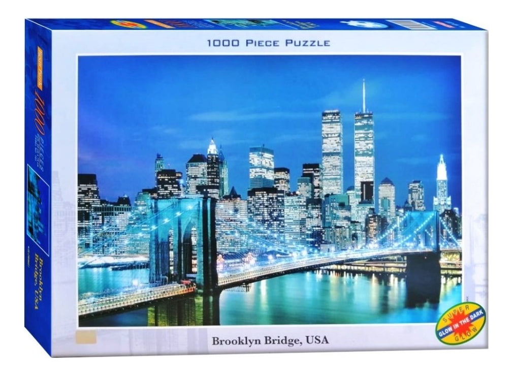 Puzzle Tomax Jigsaw Puente Brooklyn Iluminado X 1000 Piezas