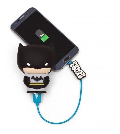 Batman Powersquad Batería Portátil Con Cable 2500mah
