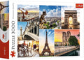 33065 Collage Magia De París Trefl Rompecabezas 3000 Piezas