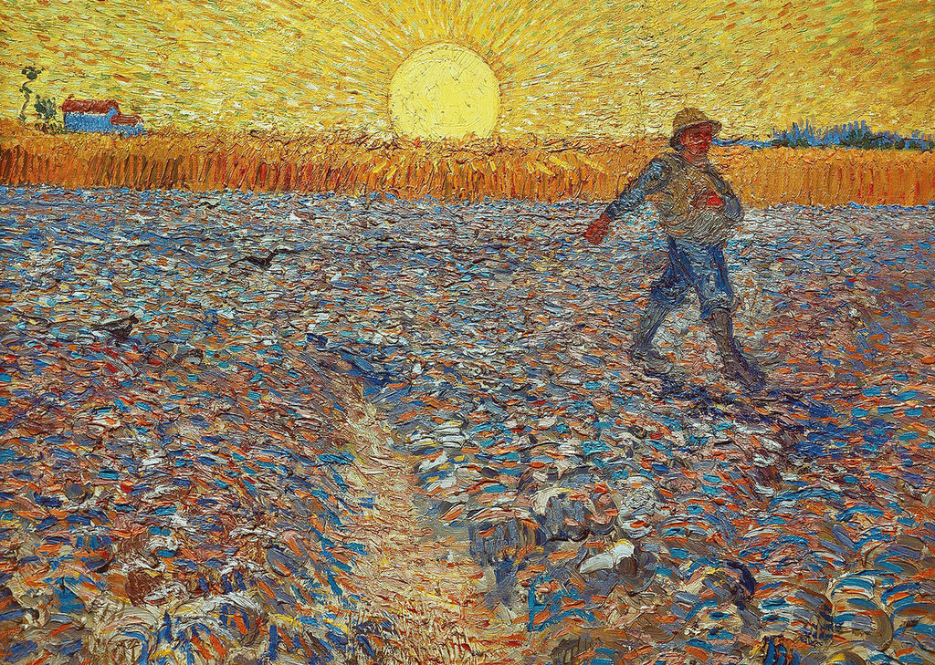 Sower (after Millet)  Van Gogh Mini Rompecabezas 1000p Tomax