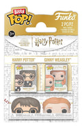 Paquete De 2 Bitty Pop! Harry Potter Y Ginny Weasley