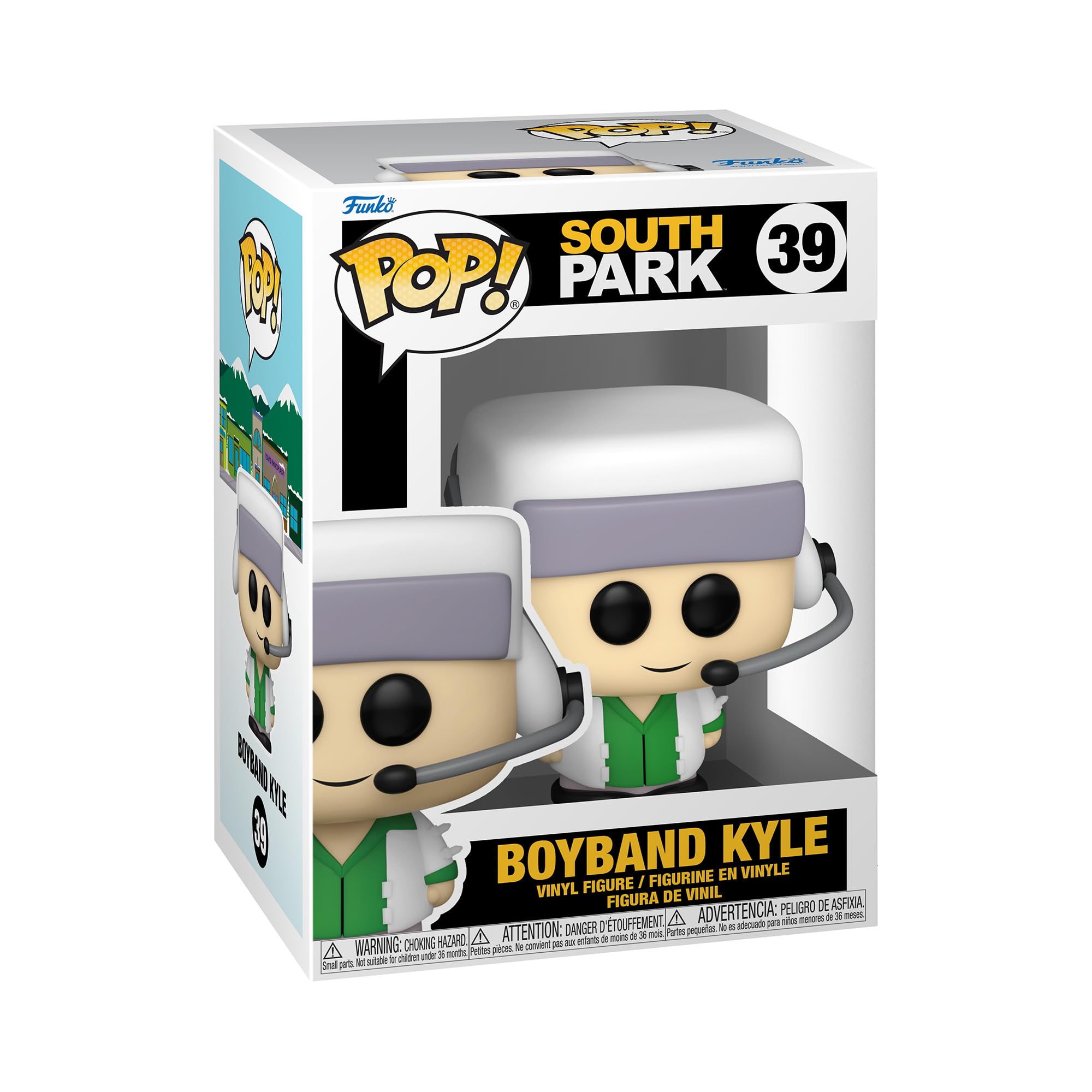 Funko Pop! TV: South Park - Boyband Kyle Broflovski- Figura de Vinilo Coleccionable - Idea de Regalo - Mercancia Oficial - Juguetes para Niños y Adultos - TV Fans - Muñeco para Coleccionistas