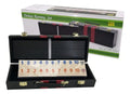Rummy De Lujo Estuche De Piel Y Racks De Plástico Chh