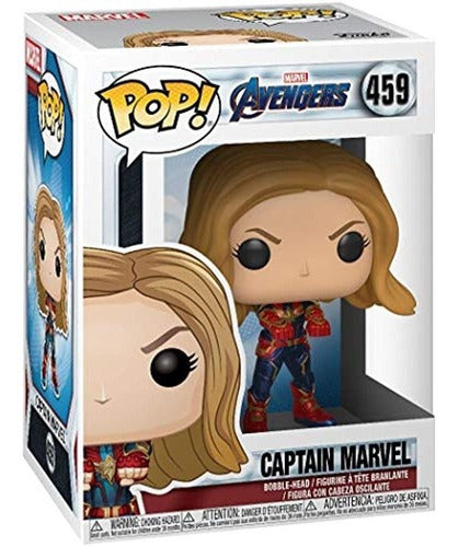 Figura Funko Pop Capitana Marvel #459 Avengers Coleccionable