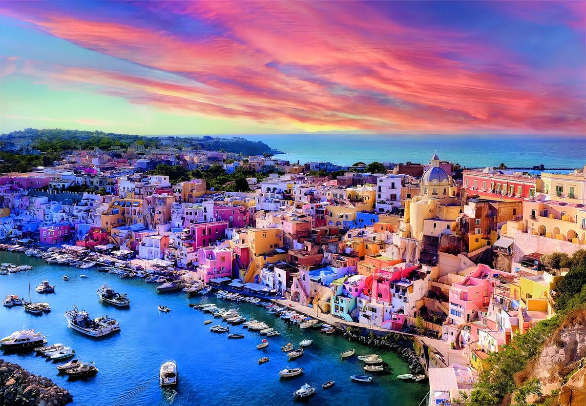 Puzzle Clementoni Isla Procida De 1500 Piezas