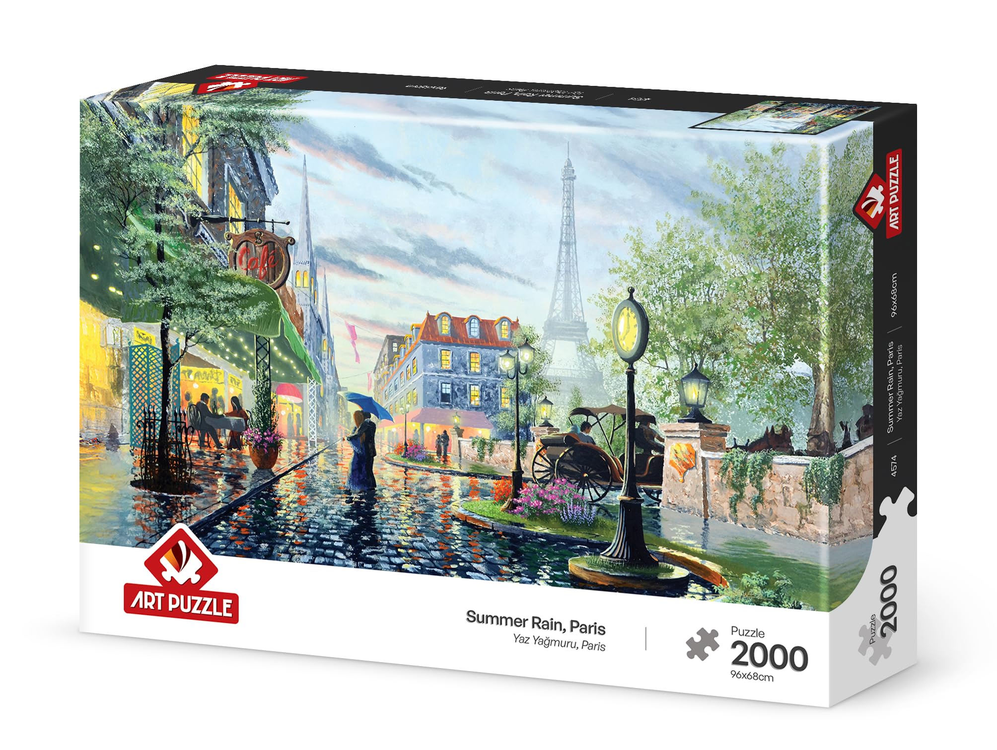 Art Puzzle 2000 Verano LLUVIOSO Puzzles 2000 Piezas