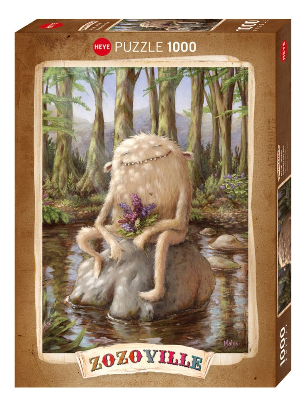 Rompecabezas Zozoville Flores Para Ti 1000 Piezas / Heye