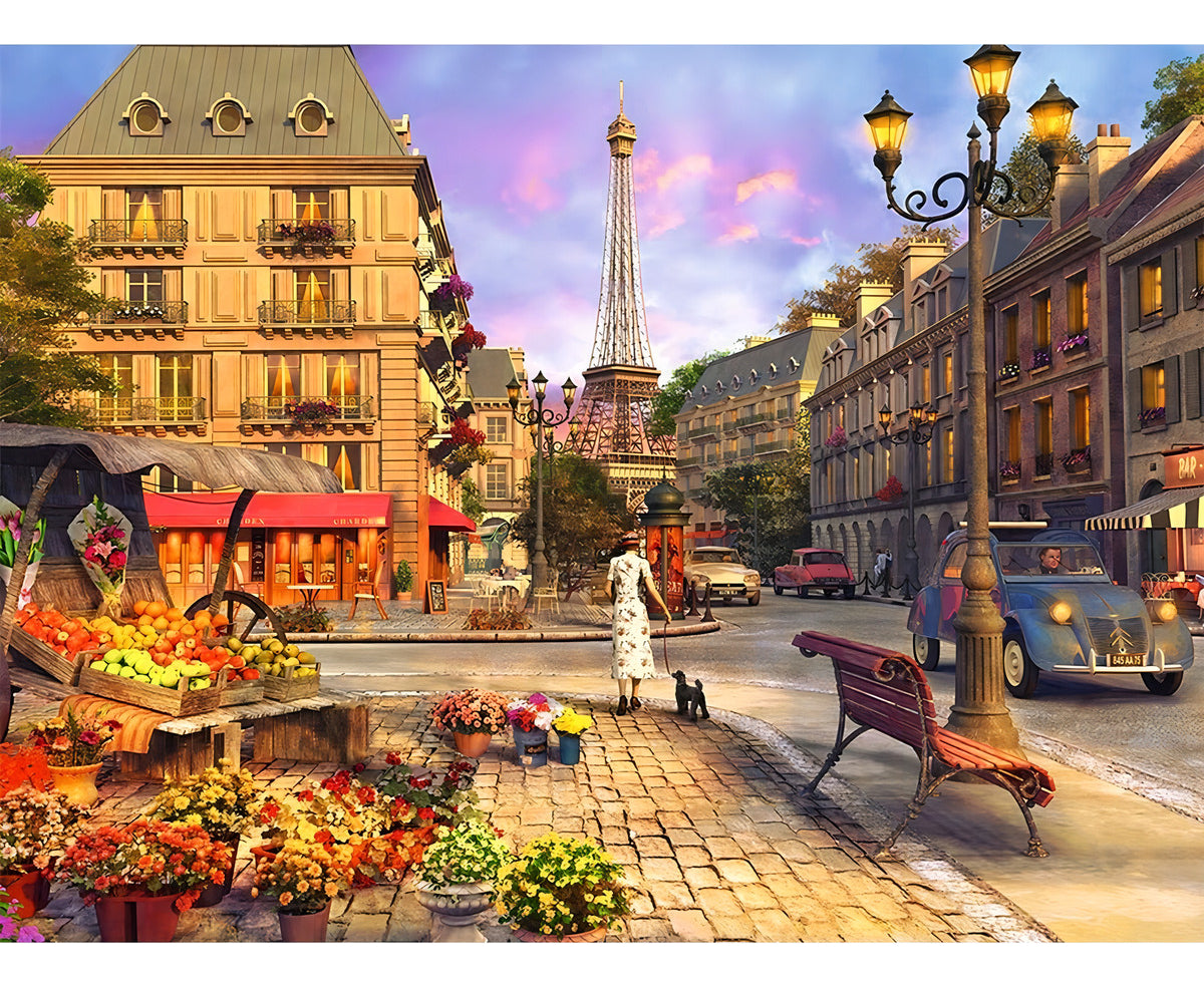 Rompecabezas Ravensburger París Vintage 1500 Piezas 14+