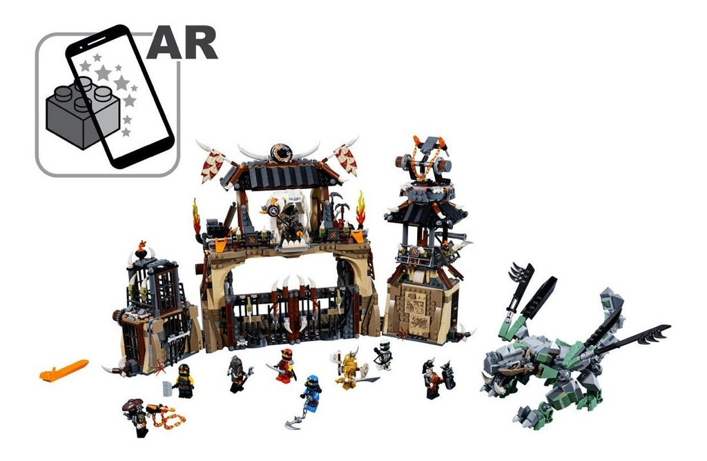 Lego Ninjago 70655 Pozo Del Dragon Masters Of Spinjitzu