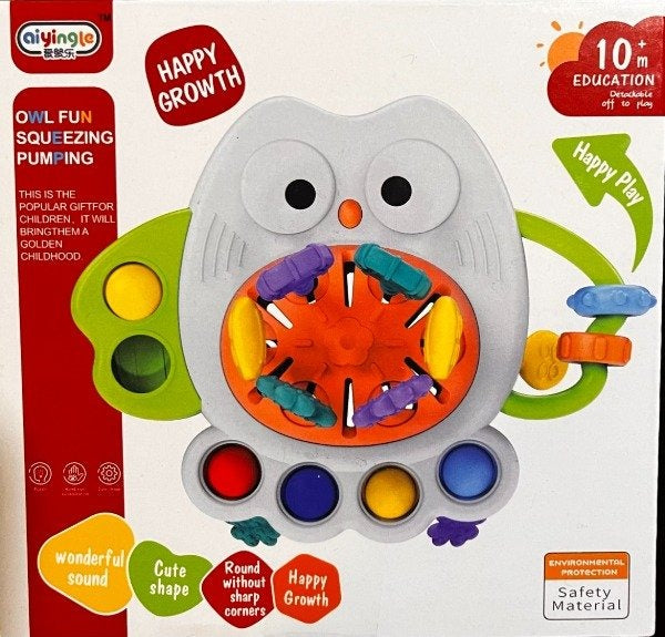 Juguete Para Bebés Búho De Actividades