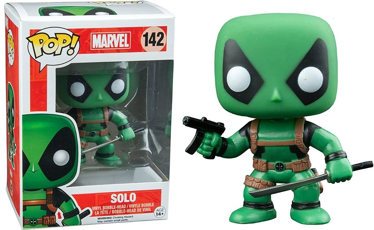 Funko Deadpool Solo Verde #142 Funko Pop