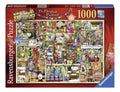 Rompecabezas Ravensburger El Armario Curioso Navidad 1000 Pz