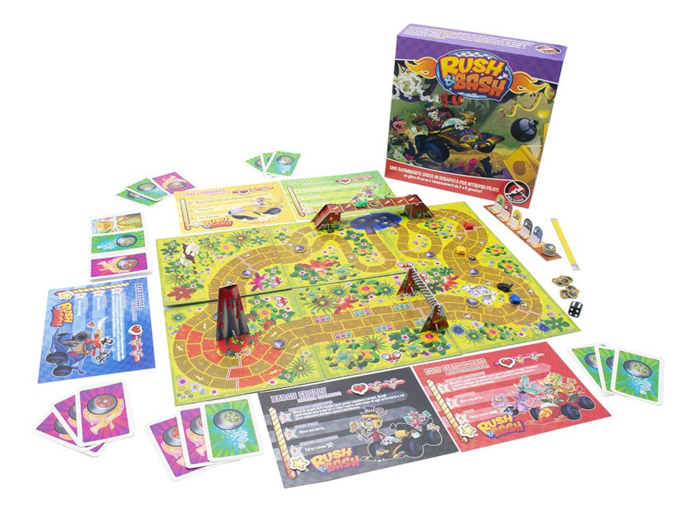 Juego De Carreras Rush & Bash Sd Games 2-6 Jugadores Edición Español