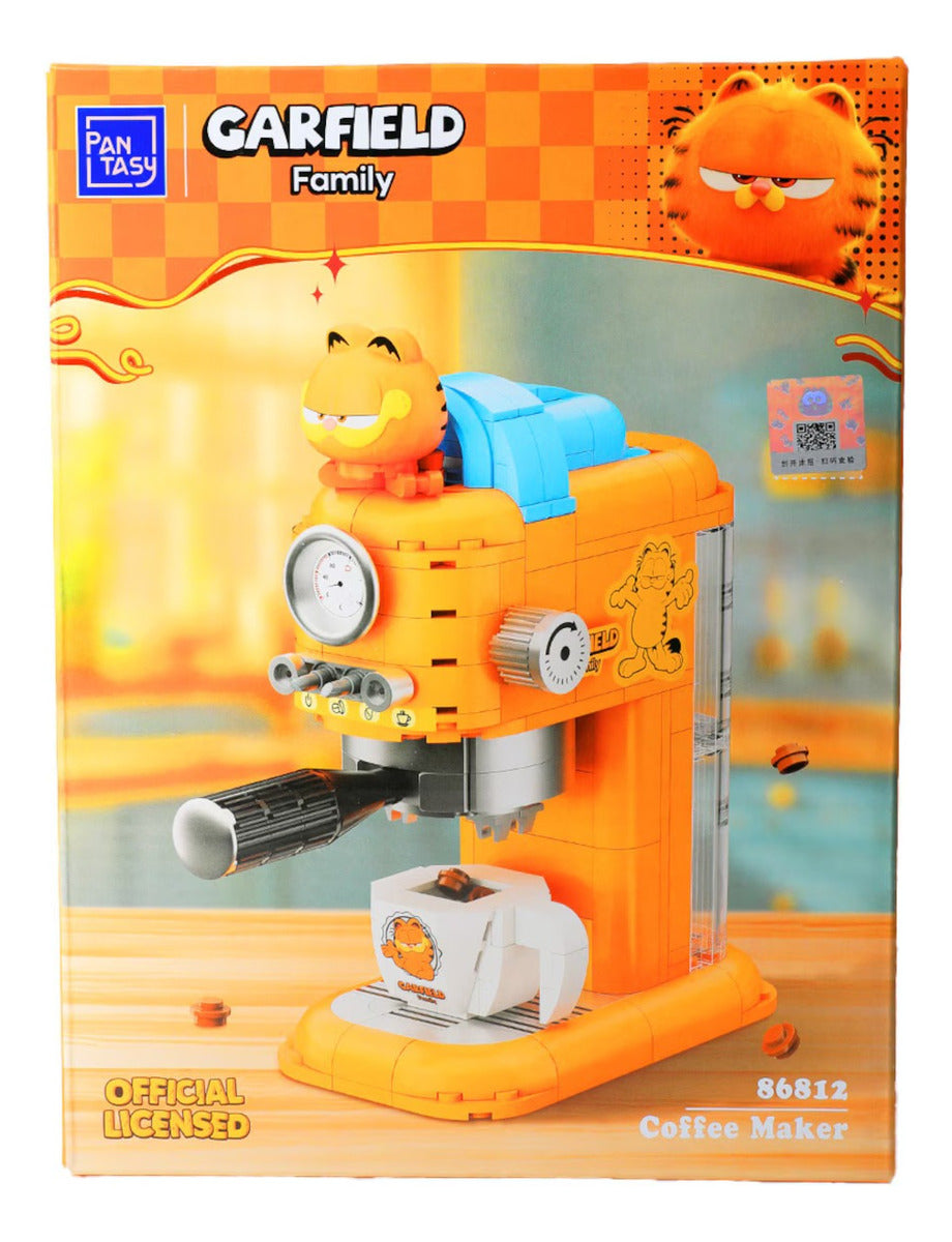 Juego Construcción Pantasy Garfield Machines Cafetera