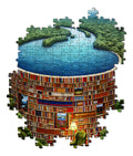 Presa Biblioteca Bibliodame Rompecabezas 1000 Pz Clementoni