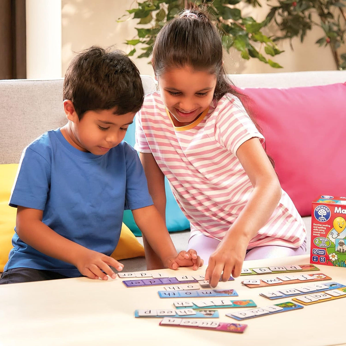 Juego De Palabras Match & Spell Next Steps Orchard Toys