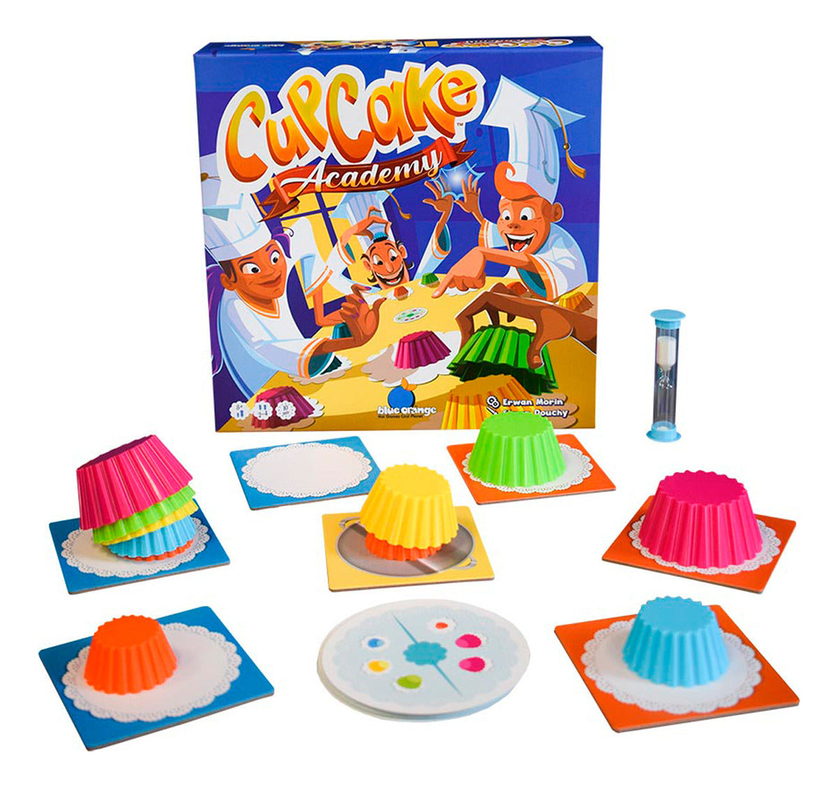 Blue Orange Cupcake Academy Juego De Mesa Familiar