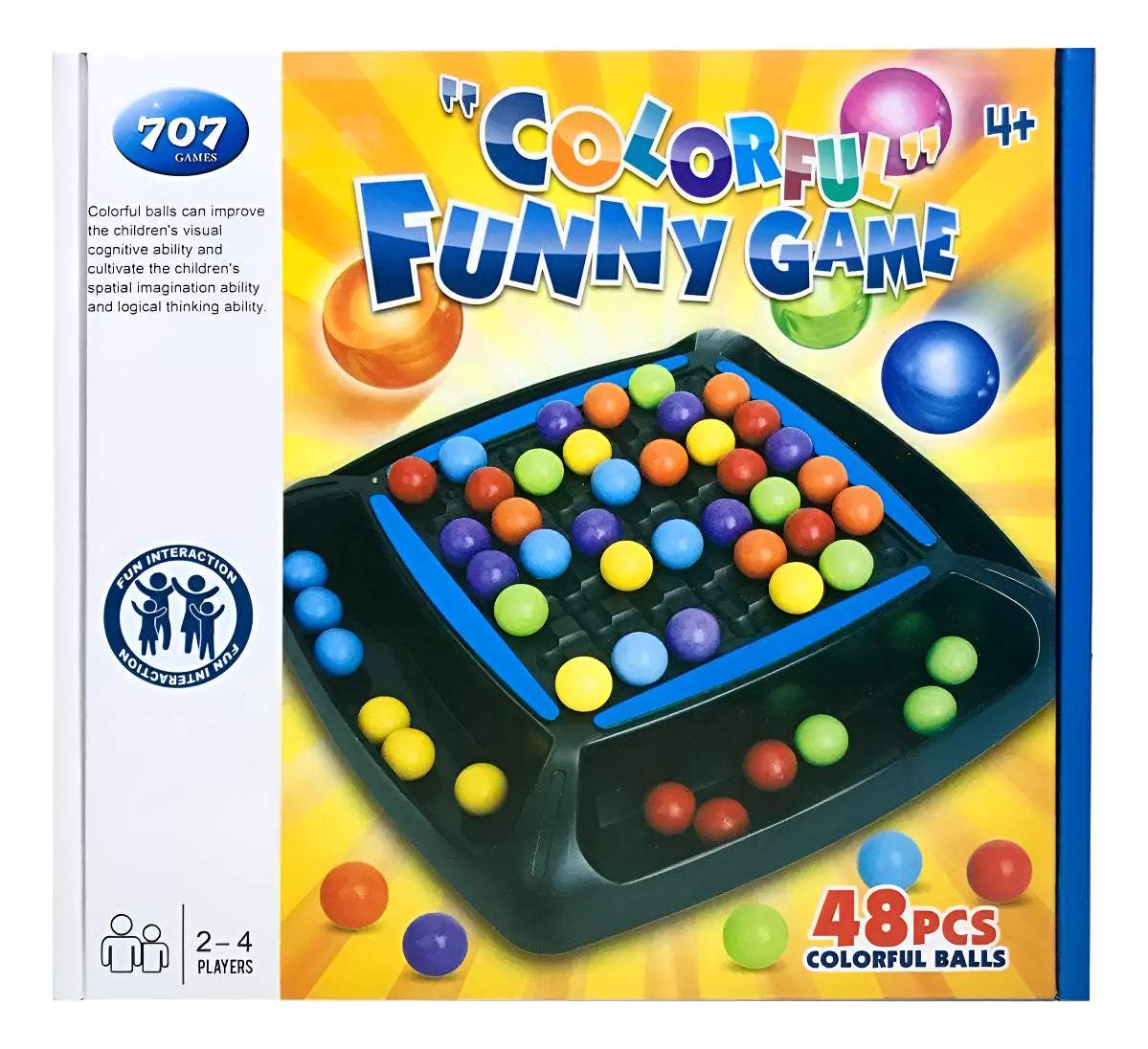 Colorful Funny Game Juego De Mesa Canicas De Colores
